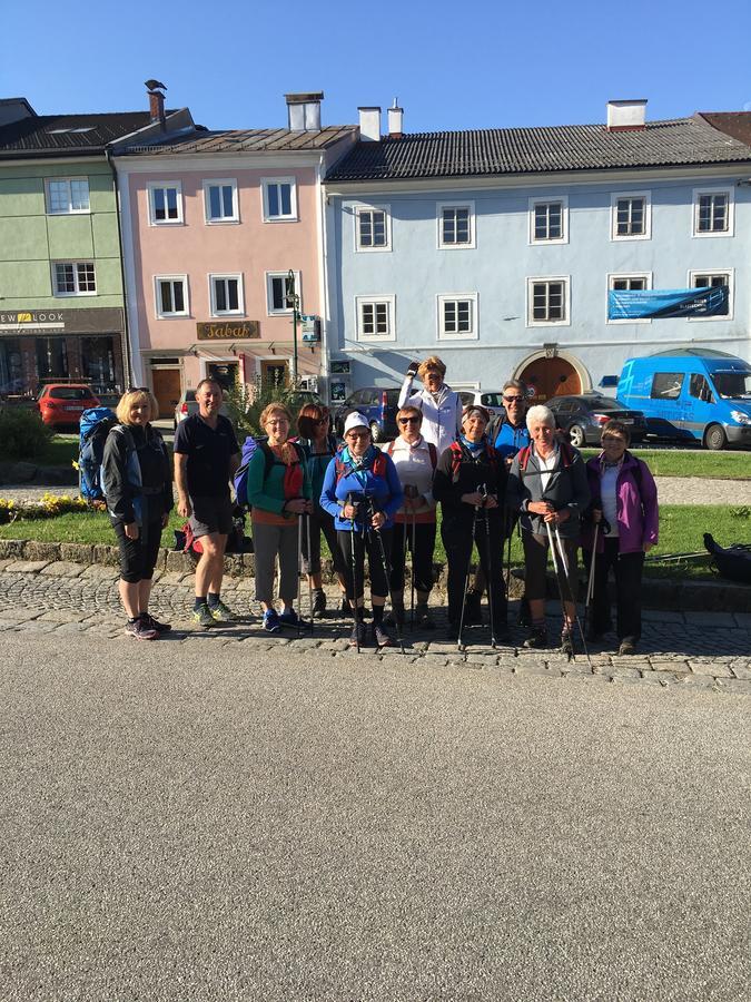 Pension Sunnseitn - Gasthof - Cafe - Weinkeller Haslach an der Mühl 外观 照片
